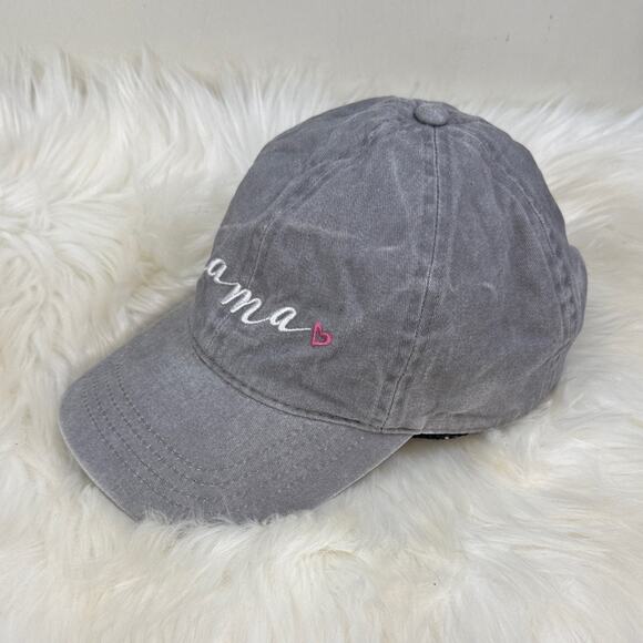 David and Young Gray 'Mama' Embroidered Cap - Picture 2 of 8